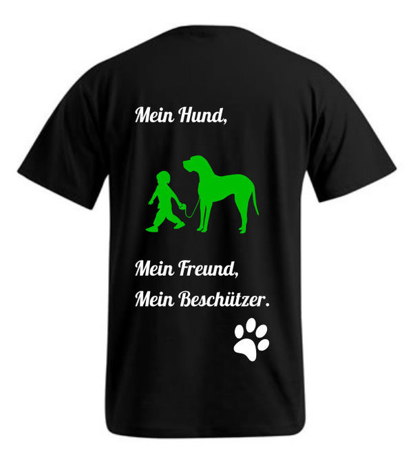 T-Shirt Seelenhund "Mein Hund, Mein Freund, Mein Beschützer."