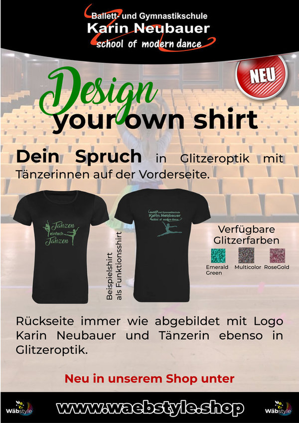 NEU - Design your own shirt